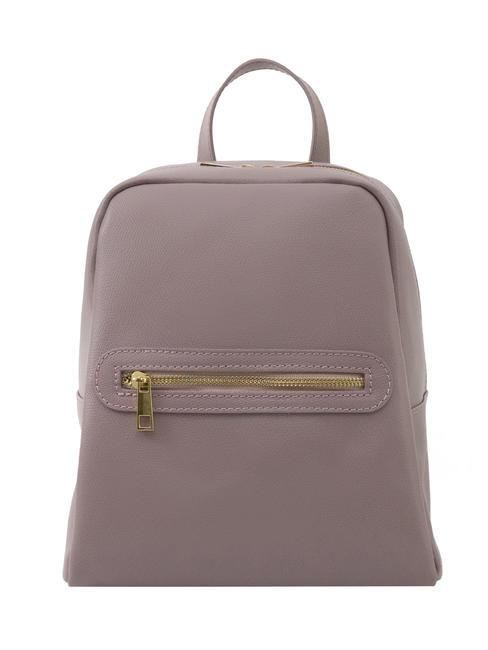LESAC GELSO Leather backpack millennial pink - Women’s Bags