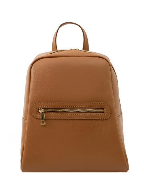 LESAC GELSO Leather backpack natural - Women’s Bags
