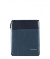 PIQUADRO clipboard CARY line, in leather - Tablet holder& Organizer