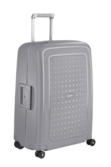 SAMSONITE Trolley S'CURE Line, medium size SILVER - Rigid Trolley Cases