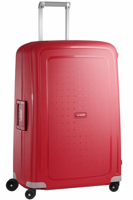 SAMSONITE trolley S CURE, large size crismond red - Rigid Trolley Cases
