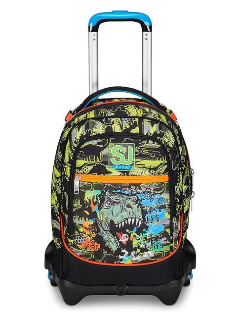 SJGANG REXME 3WD 3 in 1 trolley backpack, detachable Black - Backpack trolleys