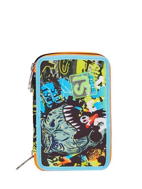SJGANG REXME Pencil case with complete school kit Black - Cases and Accessories