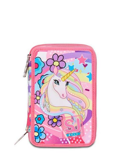 SJGANG UNICORNO Pencil case with complete school kit fuxiafluo - Cases and Accessories