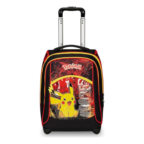 POKEMON PIKACHU Backpack with trolley flame / scarlet - Backpack trolleys