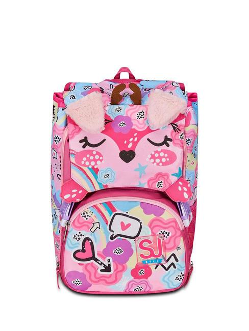 SJGANG PINKHUGS Double backpack raspberry rose - Kids bags and accessories