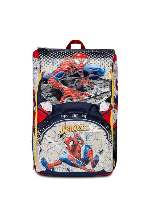 SPIDERMAN WEBBED WONDER Double backpack Bluedeep - Kids bags and accessories