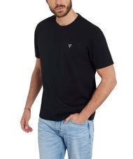 GUESS PATCH Cotton T-shirt jetbla - T-shirt - 1