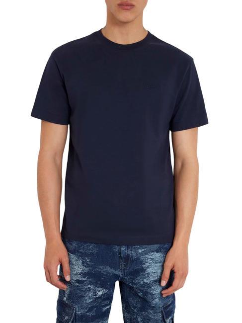 GUESS SS CN Cotton T-shirt smartblue - T-shirt