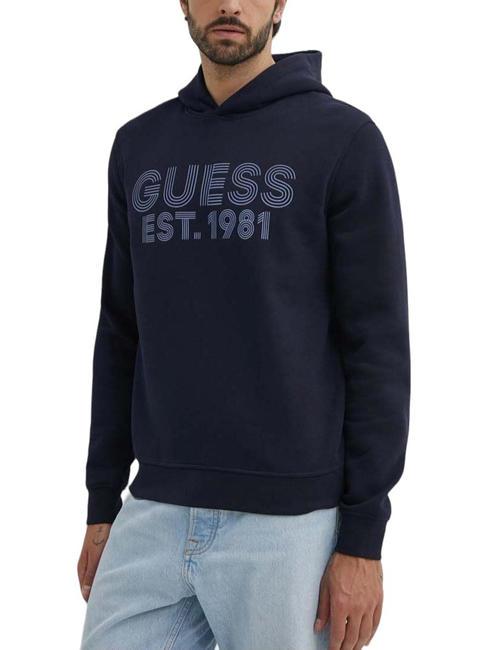 GUESS BEAU Hoodie smartblue - Sweatshirts