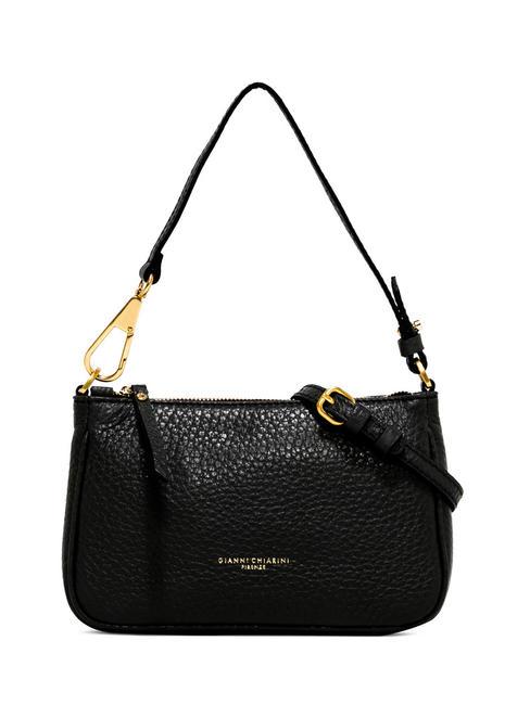 GIANNI CHIARINI BROOK Shoulder bag in leather Black - Women’s Bags