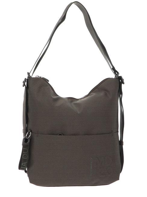MANDARINA DUCK MD20 Sack bag convertible into a backpack Pyrite - Women’s Bags
