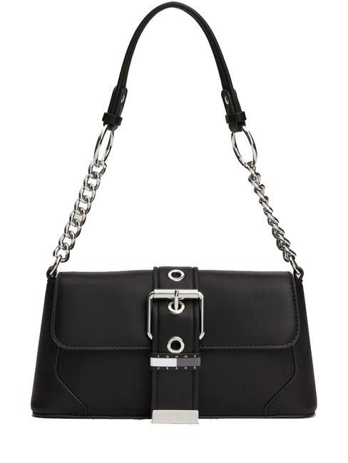 TOMMY HILFIGER TOMMY JEANS IDOL Shoulder bag with flap black - Women’s Bags