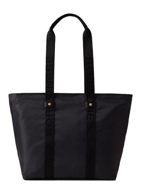 BORBONESE SHOPPER MEDIUM ECO LINE Shopping Bag dark black - Women’s Bags