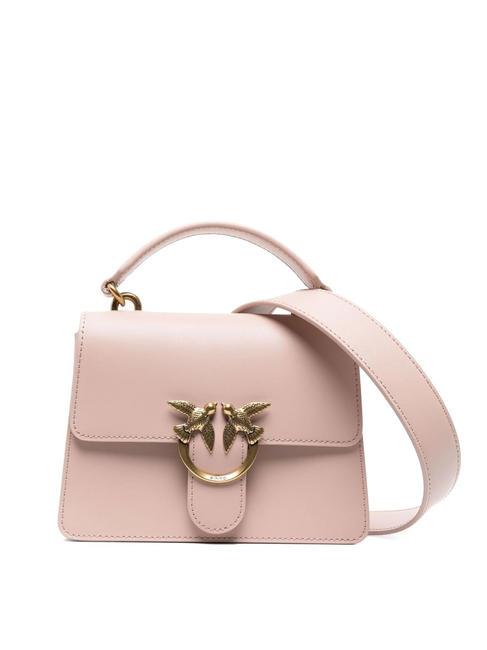PINKO MINI LOVE BAG Bag with handle powder-antique gold - Women’s Bags