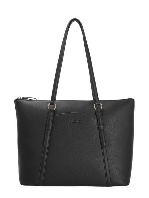 LIUJO NEVET Large shoulder tote bag BLACK - Women’s Bags