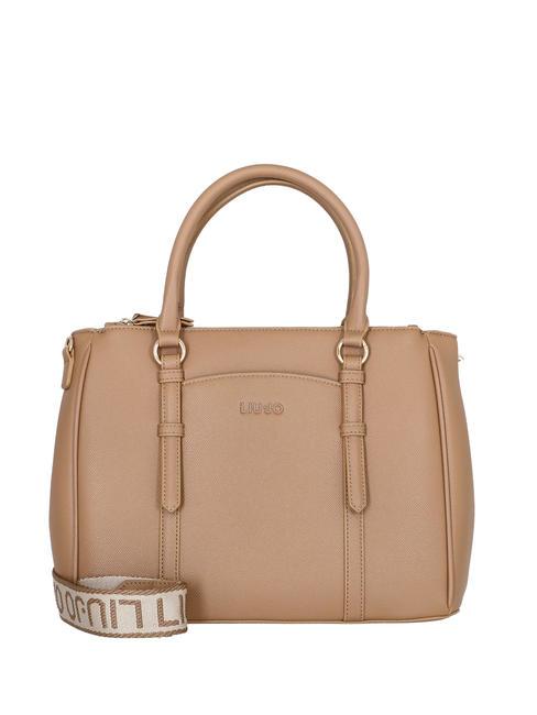 LIUJO NEVET Trunk bag with shoulder strap almond - Women’s Bags