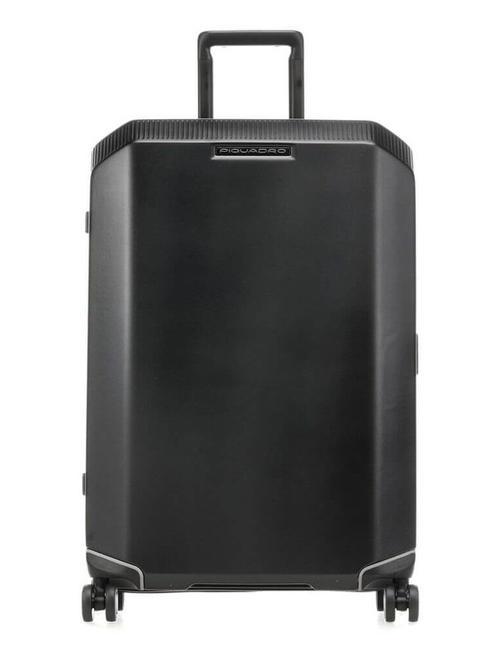 PIQUADRO BOLD  Medium Trolley Black - Rigid Trolley Cases