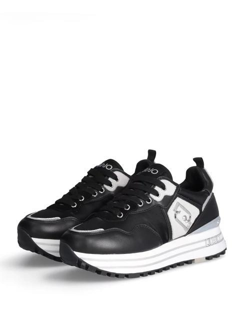 LIUJO MAXI WONDER 01 Platform sneakers black - Women’s shoes