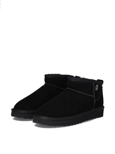 LIUJO JIL 01 Suede leather ankle boots black - Women’s shoes