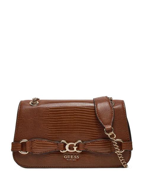 GUESS ARLENA Shoulder/cross body bag COGNAC - Women’s Bags