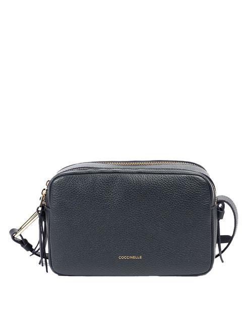 COCCINELLE MALORY  Mini Camera Bag with shoulder strap midnight blue - Women’s Bags