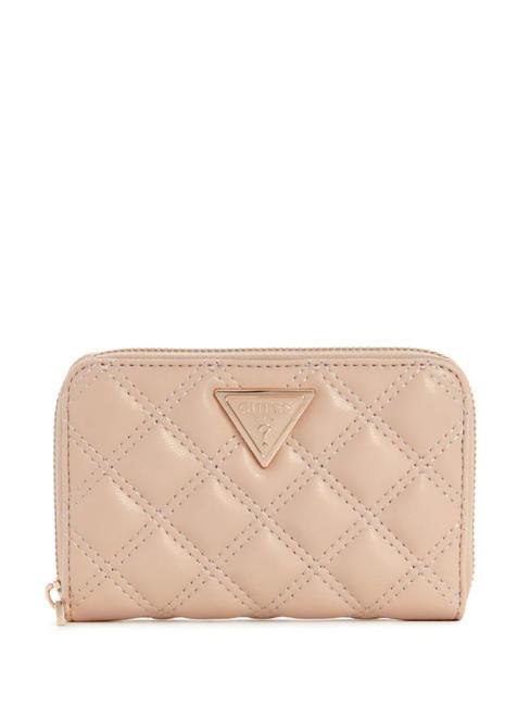 GUESS GIULLY Zip around wallet light beige - Women’s Wallets