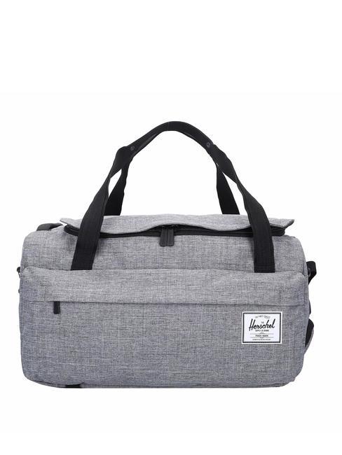 HERSCHEL OUTFITTER Backpack bag RAVEN CROSSHATCH - Duffle bags