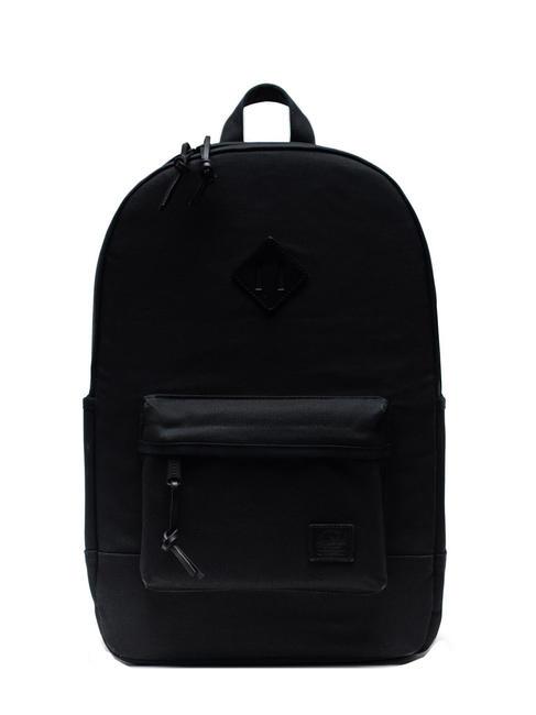 HERSCHEL HERITAGE Canvas backpack BLACK - Backpacks & School and Leisure