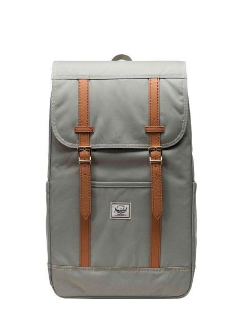 HERSCHEL RETREAT Backpack seagrass/white stitch - Backpacks & School and Leisure