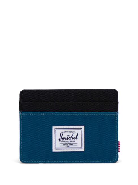 HERSCHEL CHARLIE  Flat card holder legion blue/black - Women’s Wallets