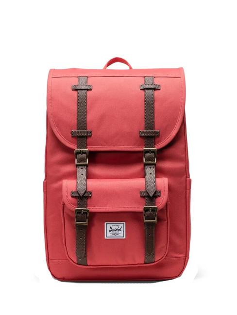 HERSCHEL LITTLE AMERICA MID Mid size backpack mineral rose - Backpacks & School and Leisure