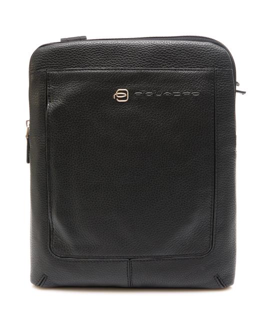 PIQUADRO shoulder bag VIBE OUT line Black - Over-the-shoulder Bags for Men