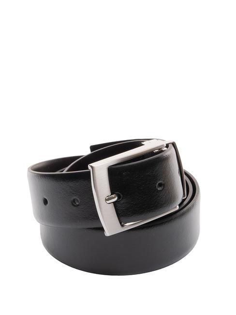 JOHN RICHMOND DOUBLEFACE Reversible leather belt black/dark - Belts