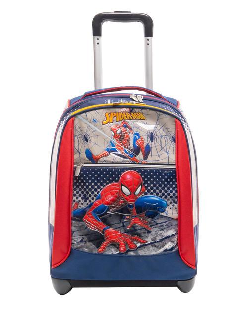 SPIDERMAN WEBBED WONDER Trolley backpack Bluedeep - Backpack trolleys