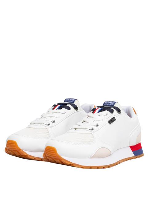 COLMAR TRAVIS KEY Sneakers white-red-blue royal - Men’s shoes