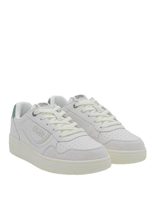 COLMAR AUSTIN LOOK Sneakers white-sage green - Unisex shoes