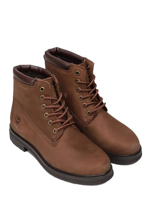 TIMBERLAND HANNOVER HILL 6  3.6cm heel ankle boots dark brown - Women’s shoes