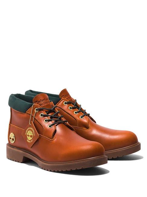 TIMBERLAND VIBRAM  Leather ankle boots medium brown - Men’s shoes