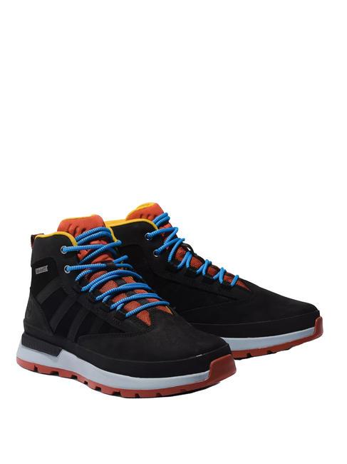 TIMBERLAND EURO TREKKER  Leather sneakers Jetblack - Men’s shoes