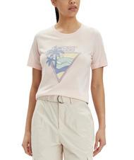 GUESS BEACH TRIANGLE Cotton T-shirt - T-shirt