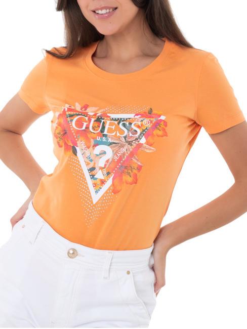 GUESS TROPICAL T-shirts sun stone - T-shirt