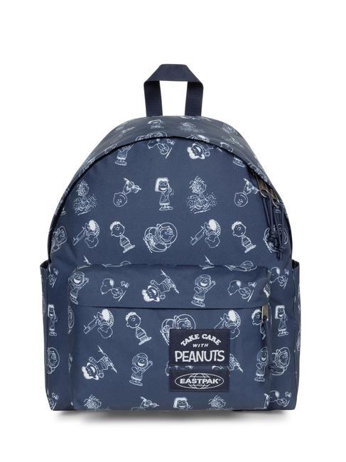 EASTPAK PADDED DAY PAK'R 14" laptop backpack peanuts navy - Backpacks & School and Leisure