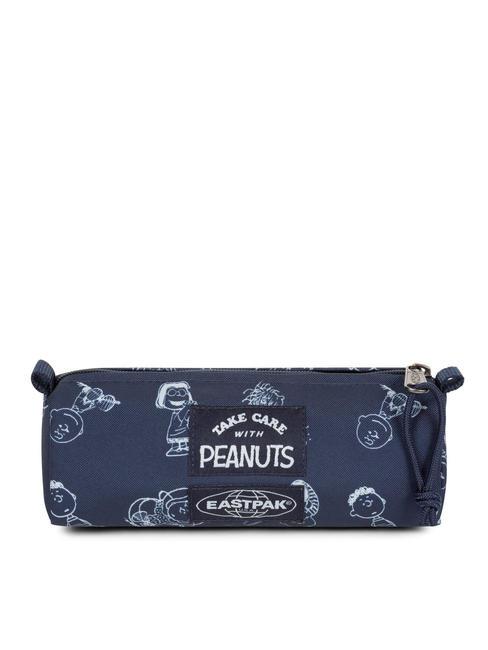 EASTPAK BENCHMARK PEANUTS Pencil case peanuts navy - Cases and Accessories