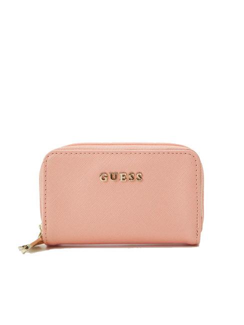 GUESS DOUBLE ZIP Saffiano print wallet fantasy - Women’s Wallets