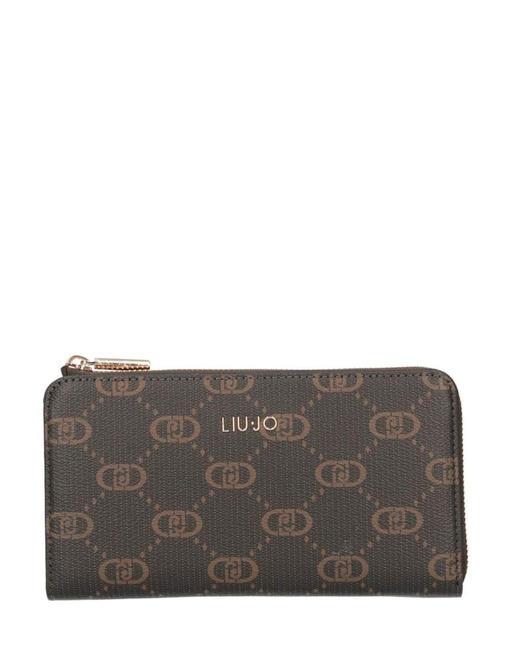 LIUJO MANHATTAN Wallet sachet mocha - Women’s Wallets