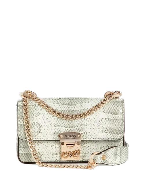 GUESS ELIETTE Mini convertible bag lalie beauty natural - Women’s Bags