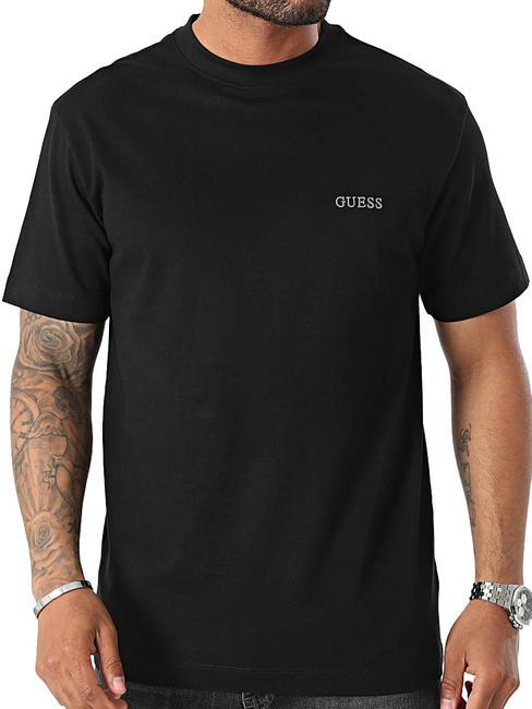 GUESS SS CN Cotton T-shirt jetbla - T-shirt