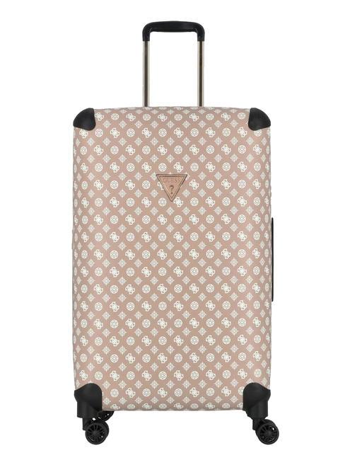 GUESS WILDER Medium cabin trolley rosewood - Rigid Trolley Cases