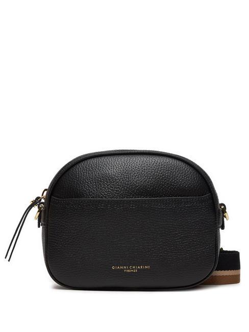 GIANNI CHIARINI NINA  Mini shoulder bag, in leather Black - Women’s Bags